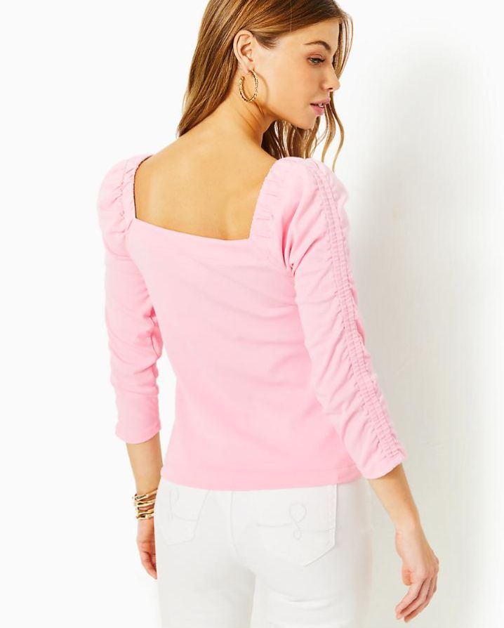 Sirah Solid Knit Top